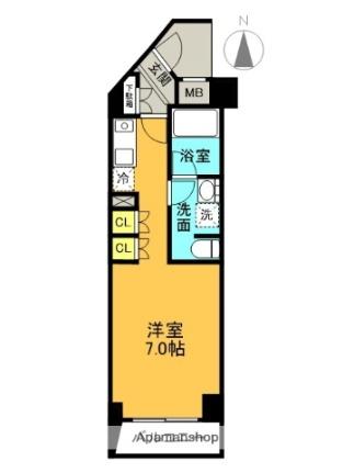 サカトI 201｜兵庫県伊丹市南本町４丁目(賃貸マンション1R・2階・24.33㎡)の写真 その2