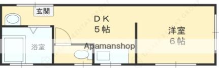 都マンション ｜大阪府東大阪市足代３丁目(賃貸マンション1DK・1階・25.20㎡)の写真 その2