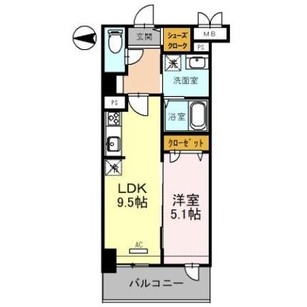 （仮）西宮北口　深津町プロジェクト 421｜兵庫県西宮市深津町(賃貸マンション1LDK・4階・39.63㎡)の写真 その2