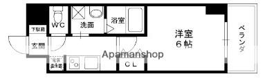 シティライフ夙川 203｜兵庫県西宮市西田町(賃貸マンション1K・2階・25.00㎡)の写真 その2