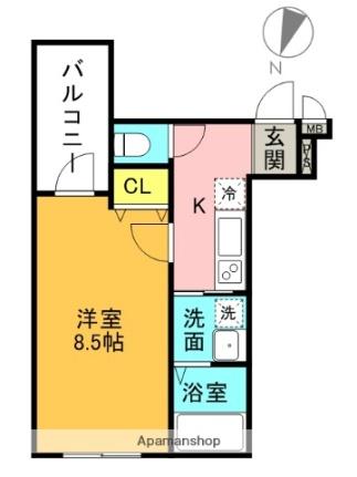 フジパレス西宮中島町 203｜兵庫県西宮市中島町(賃貸アパート1K・2階・27.44㎡)の写真 その2