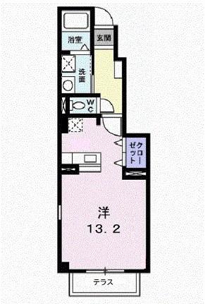 プラシードI 103｜兵庫県西宮市大島町(賃貸アパート1R・1階・35.18㎡)の写真 その2