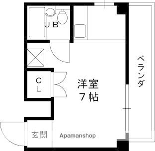 大阪府東大阪市友井３丁目(賃貸マンション1R・3階・20.00㎡)の写真 その2