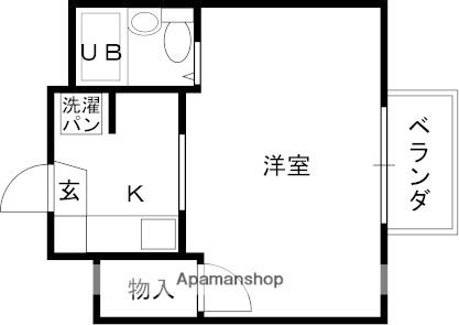 大阪府東大阪市下小阪３丁目(賃貸アパート1R・1階・18.00㎡)の写真 その2