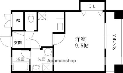 クレヤマビル 402｜兵庫県西宮市今津水波町(賃貸マンション1K・4階・31.20㎡)の写真 その2