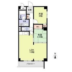 フローラル長洲 306｜兵庫県尼崎市長洲中通１丁目(賃貸マンション2LDK・3階・60.20㎡)の写真 その2