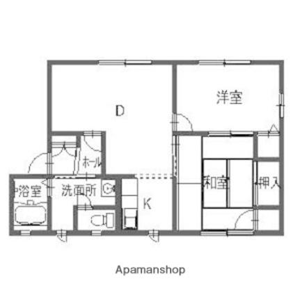 ラヴェール英賀保　Ｂ 101 ｜ 兵庫県姫路市飾磨区付城２丁目（賃貸アパート2DK・1階・51.87㎡） その2