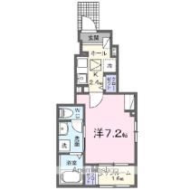 和歌山県和歌山市宇須１丁目（賃貸アパート1K・1階・29.72㎡） その2