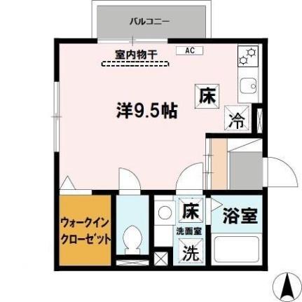 和歌山県和歌山市杭ノ瀬（賃貸アパート1R・1階・27.80㎡） その2