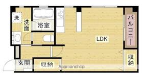 秋桜舎 202 ｜ 和歌山県和歌山市四番丁（賃貸マンション1R・2階・53.56㎡） その2