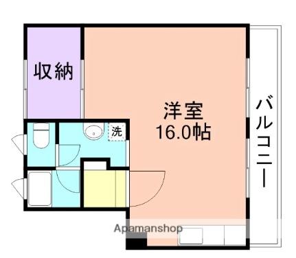 アベニュー楠見 202｜和歌山県和歌山市大谷(賃貸マンション1R・2階・39.69㎡)の写真 その2