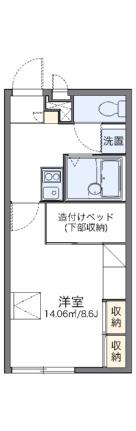 レオパレス太樹 209｜和歌山県和歌山市津秦(賃貸アパート1K・2階・23.18㎡)の写真 その2