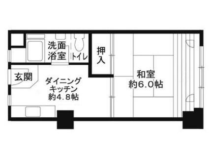 ビレッジハウス城北タワー1号棟 0911 ｜ 和歌山県和歌山市十三番丁（賃貸マンション1DK・9階・30.33㎡） その2