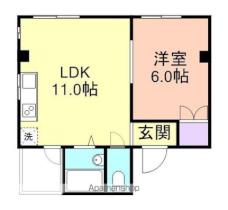 和歌山県和歌山市吉田（賃貸マンション1LDK・2階・33.96㎡） その2