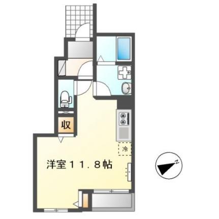 グラン・カルム 101 ｜ 鳥取県鳥取市古市（賃貸アパート1R・1階・32.40㎡） その2