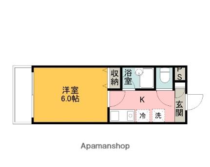 グランステージ 306｜鳥取県鳥取市西品治(賃貸マンション1K・3階・22.58㎡)の写真 その2