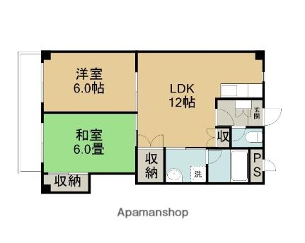 アイシス 302｜鳥取県鳥取市興南町(賃貸アパート2LDK・3階・52.33㎡)の写真 その2