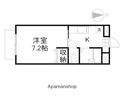 サリチェ・イマＡ 101 ｜ 岡山県岡山市北区今１丁目（賃貸アパート1K・1階・23.18㎡） その2