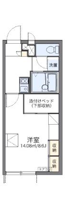 レオパレスルピナス高柳東町 109｜岡山県岡山市北区高柳東町(賃貸アパート1K・1階・23.18㎡)の写真 その2