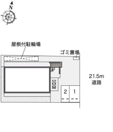 レオパレス凛凛 101｜岡山県岡山市北区清輝橋３丁目(賃貸マンション1K・1階・20.81㎡)の写真 その15