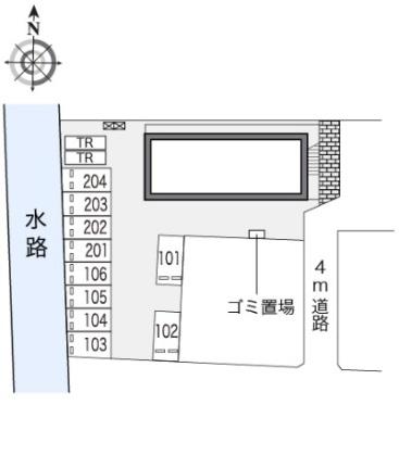 レオパレストトロ 201｜岡山県岡山市北区久米(賃貸アパート1K・2階・20.28㎡)の写真 その14