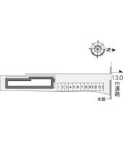 レオパレスグランドゥール横井上 208 ｜ 岡山県岡山市北区横井上（賃貸アパート1K・2階・19.87㎡） その15