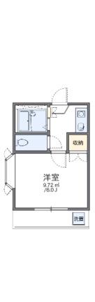 レオパレス中野第7 201｜岡山県岡山市北区十日市東町(賃貸アパート1K・2階・18.18㎡)の写真 その2