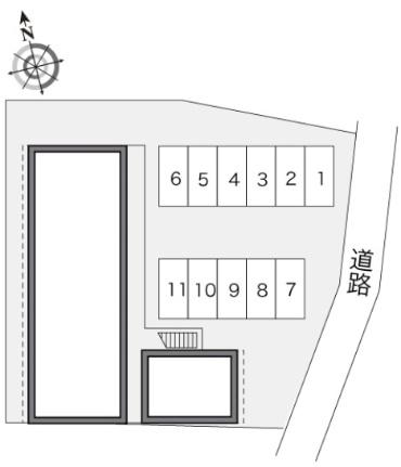 レオパレスミッドフォート 103｜岡山県岡山市北区青江５丁目(賃貸アパート1K・1階・19.87㎡)の写真 その21