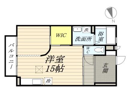 岡山県岡山市北区平田（賃貸アパート1R・1階・45.04㎡） その2