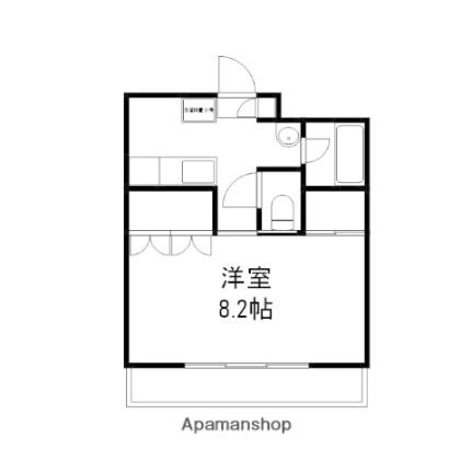 岡山県岡山市北区伊島町２丁目（賃貸マンション1K・4階・29.00㎡） その2