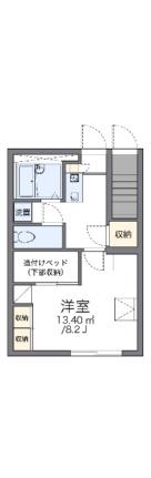 レオパレスイシハラI 108｜岡山県岡山市北区大安寺中町(賃貸アパート1K・1階・23.97㎡)の写真 その2