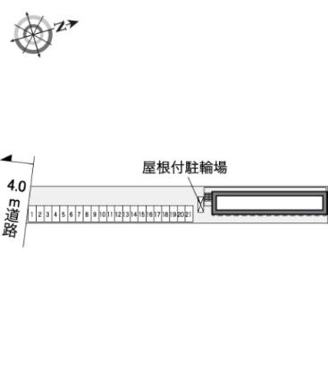 レオパレス浜野二丁目 101｜岡山県岡山市南区浜野２丁目(賃貸アパート1K・1階・20.28㎡)の写真 その22