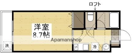 Ｍ－1ハウス 23｜岡山県岡山市南区妹尾(賃貸アパート1K・2階・24.85㎡)の写真 その2