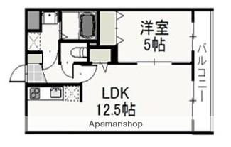 サウスコート西市 102｜岡山県岡山市南区西市(賃貸マンション1LDK・1階・40.40㎡)の写真 その2