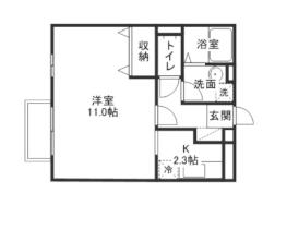 岡山県岡山市中区土田（賃貸アパート1K・1階・35.10㎡） その2