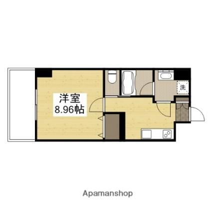 ＣＯＴＨＡＸ北長瀬 307｜岡山県岡山市北区北長瀬表町２丁目(賃貸マンション1K・3階・33.49㎡)の写真 その2