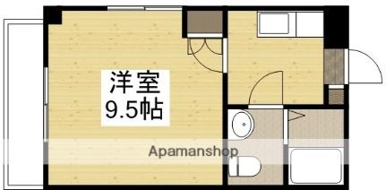 サニーフラッツ 301｜岡山県岡山市北区津島南２丁目(賃貸マンション1K・3階・31.39㎡)の写真 その2