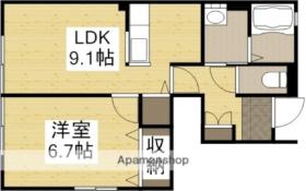 メゾンクレール 102 ｜ 岡山県赤磐市桜が丘東１丁目（賃貸アパート1LDK・1階・41.44㎡） その2