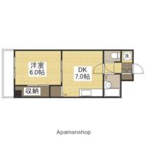 岡山県岡山市南区豊成１丁目（賃貸マンション1DK・9階・31.68㎡） その2