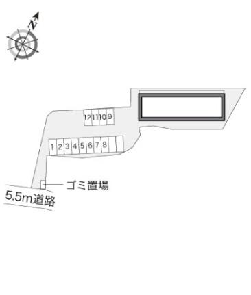 レオパレスＭｉｗａ 207｜岡山県岡山市北区延友(賃貸アパート1K・2階・26.08㎡)の写真 その18