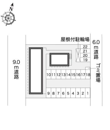 レオパレス伊料 110｜岡山県岡山市東区瀬戸町沖(賃貸アパート1K・1階・21.81㎡)の写真 その11