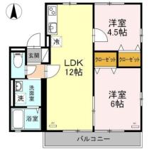 岡山県岡山市東区瀬戸町江尻（賃貸アパート2LDK・2階・49.85㎡） その2