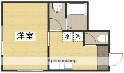 ブルーシャトウ土生 102｜岡山県岡山市北区津島東４丁目(賃貸アパート1K・1階・19.80㎡)の写真 その2