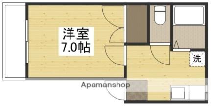 リバーサイドアーバン 203｜岡山県岡山市中区浜１丁目(賃貸マンション1DK・2階・25.00㎡)の写真 その2