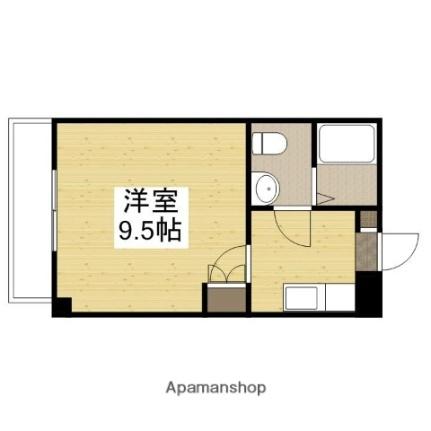 岡山県岡山市北区津島南２丁目(賃貸マンション1K・4階・31.39㎡)の写真 その2