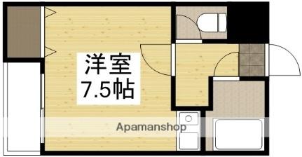 岡山県岡山市北区表町２丁目(賃貸マンション1R・5階・21.39㎡)の写真 その2