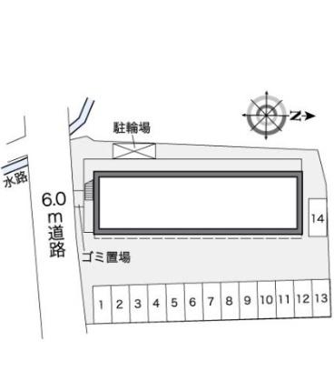 レオパレスアテンザ 108｜岡山県岡山市南区新保(賃貸アパート1K・1階・22.35㎡)の写真 その18