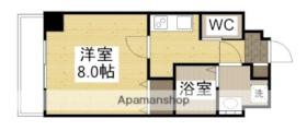 岡山県岡山市南区青江６丁目（賃貸マンション1K・6階・27.55㎡） その2