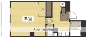 岡山県岡山市北区本町（賃貸マンション1K・6階・29.66㎡） その2