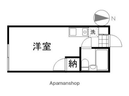 アクティブ23 ｜岡山県倉敷市徳芳(賃貸アパート1K・2階・18.00㎡)の写真 その2